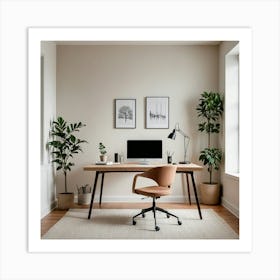 Home Office 13 Art Print