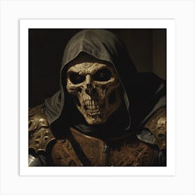 Portrait Of Doom Art Print