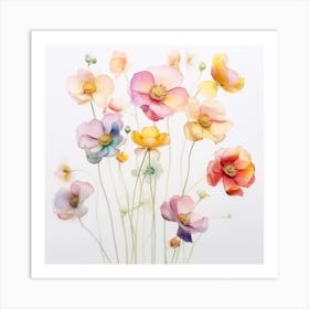 Flowers 21 Art Print