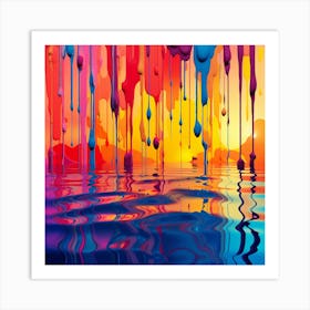 Abstract Painting 197 Art Print