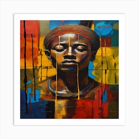 African Woman Art Print