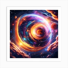 Nebula Art Print