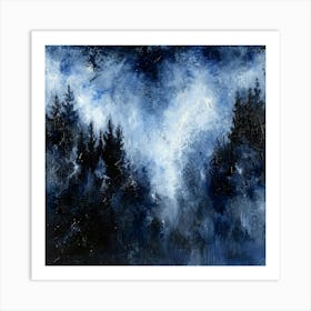 Dark Forest 2 Art Print