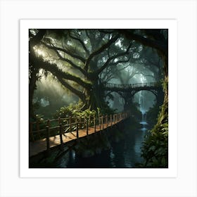 Fairytale Forest 22 Art Print