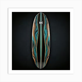 Surfboard 01637 Art Print