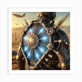 Solar Cloaking Devices Converted Art Print