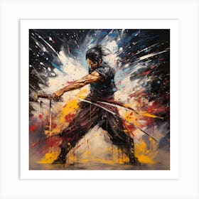 Samurai 1 Art Print