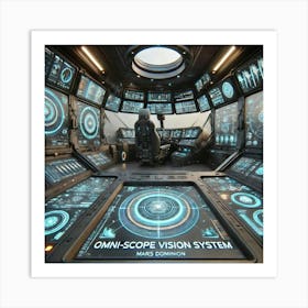 Mars Dominion Mobile Medical Unit Omni Scope Vision System Art Print