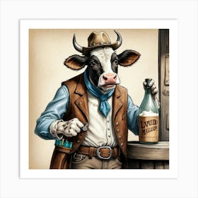 Cowboy 6 Art Print