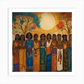 Women Of Africa Art Print