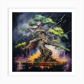 Bonsai Tree 4 Art Print