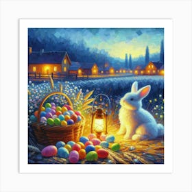 Easter Bunny Art Print