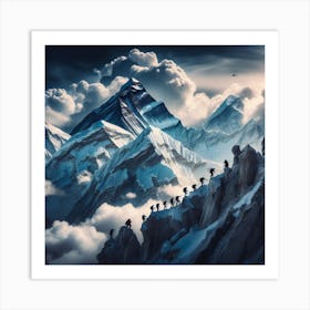 Everest 2 Art Print