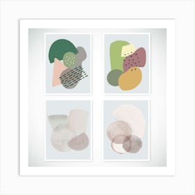 Abstract Set wall art Art Print