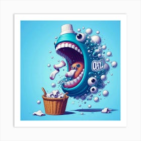 OxyMan Art Print