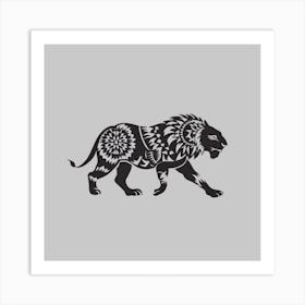 Lion Art 2 Art Print