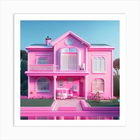 Barbie Dream House (40) Art Print