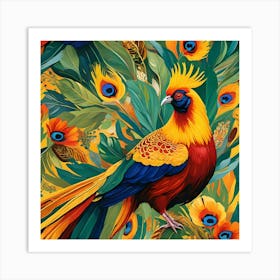 GOLDEN PHEASANT Art Print