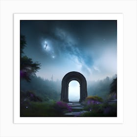 Mysterious Archway Art Print