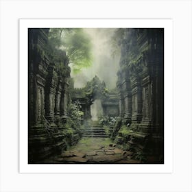 Angkor Temple 4 Art Print