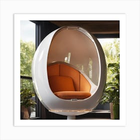 Egg Chair 1 Art Print