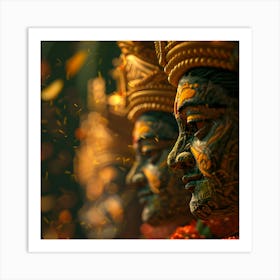 Buddhist Temple 6 Art Print