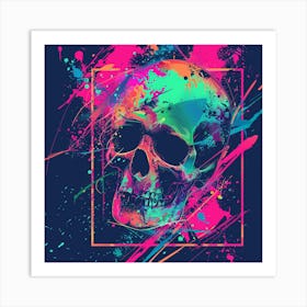 Skull Painting 32 Art Print