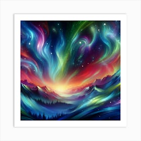 Aurora Borealis 4 Art Print