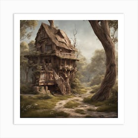 Fairytale House Art Print