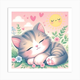 Cute Kitten 2 Art Print