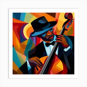 Jazz Musician 66 Art Print