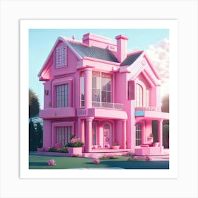 Barbie Dream House (19) Art Print