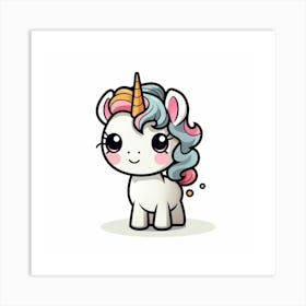 Cute Unicorn 169 Art Print