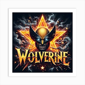 Wolverine Art Art Print