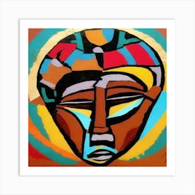 African Art #28 Art Print