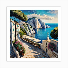 Capri Art Print