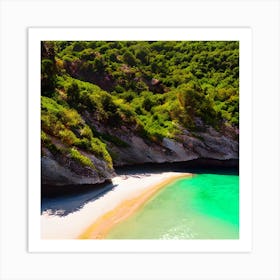 Santa Cruz Beach Art Print