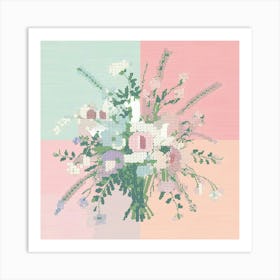 Bouquet Of Flowers 3 Art Print