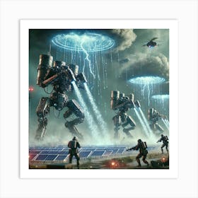 Venusian Atmospheric Manipulators Weather Converted Art Print