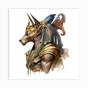 Egyptian Dog Art Print