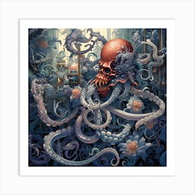 Octopus 2 Art Print