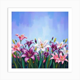 Lily Painting 1 Art Print