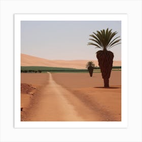 Desert Stock Videos & Royalty-Free Footage Art Print