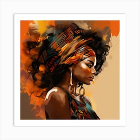 African Girl 2 Art Print