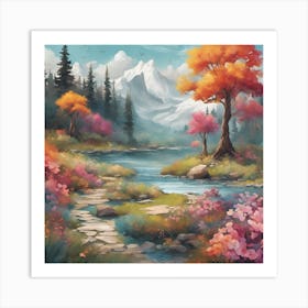 Autumn Forest Art Print