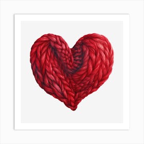 Heart Of Yarn 6 Art Print