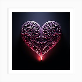 Love Neon (17) Art Print