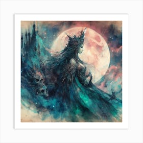 Elven Queen Art Print