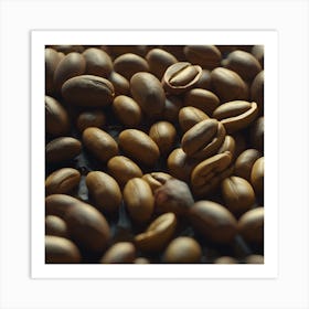 Coffee Beans 377 Art Print