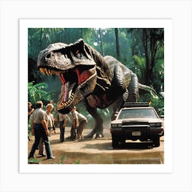 Jurassic Park 1 Art Print